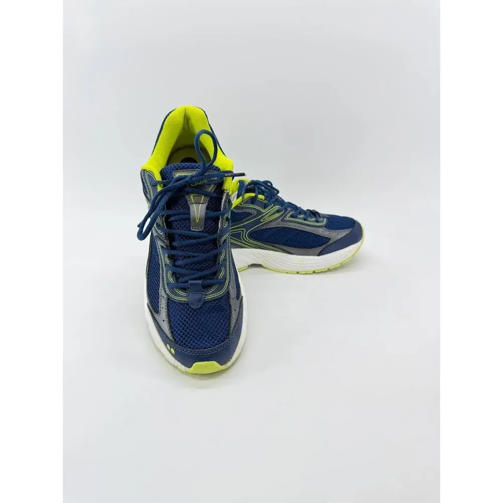 Ryka Harmony SMT Women’s Running Shoes Size 9 M Navy Lime Memory Foam